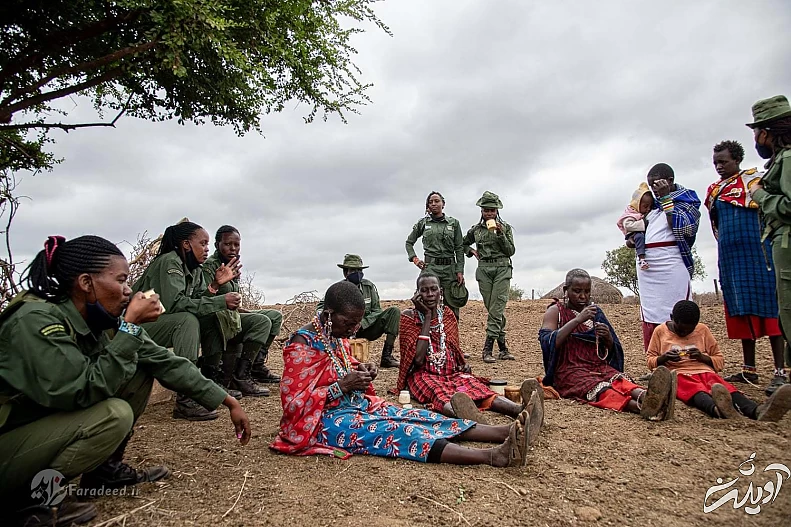 تصاویر/زنان محیط‌بانی که جان خود را برای حیات‌وحش به خطر می‌اندازند